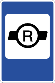 Kelio ženklas Nr. 733 - Transporto priemonių ir vairuotojų registras