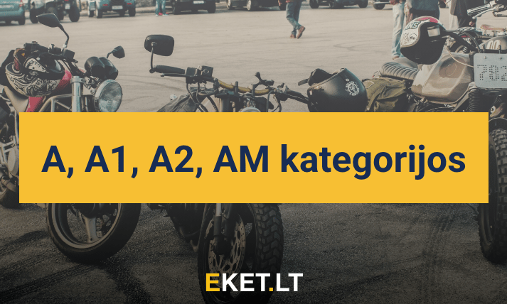 A, A1, A2, AM kategorie