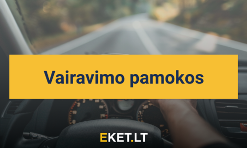 Vairavimo pamokos: Reikalavimai, Kur galima mokytis, Kaina, DUK